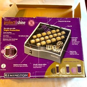 Remington Electric Curlers “Protect and Shine” triple protection hair setter.